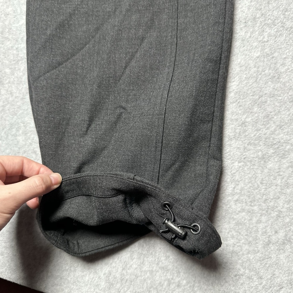 Modern Citizen Linda Tailored Utility Pant Grey Cargo Pockets Wide Leg Petite S - Picture 4 of 9